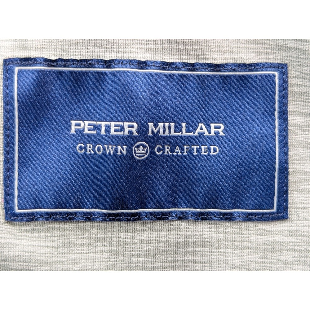 Peter Millar Crown Crafted Navy Quilted Wool Hybrid Jacket Mens XL New - Picture 13 of 14